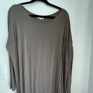 Piko long-sleeve, boat neck SM tunic